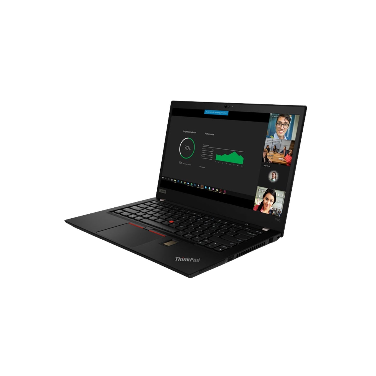 Notebook Lenovo ThinkPad T490 – i5-8365U, 8GB RAM, SSD 256GB, 14” FHD, Windows 11 Pro + Adaptador Wi-Fi USB de Regalo
