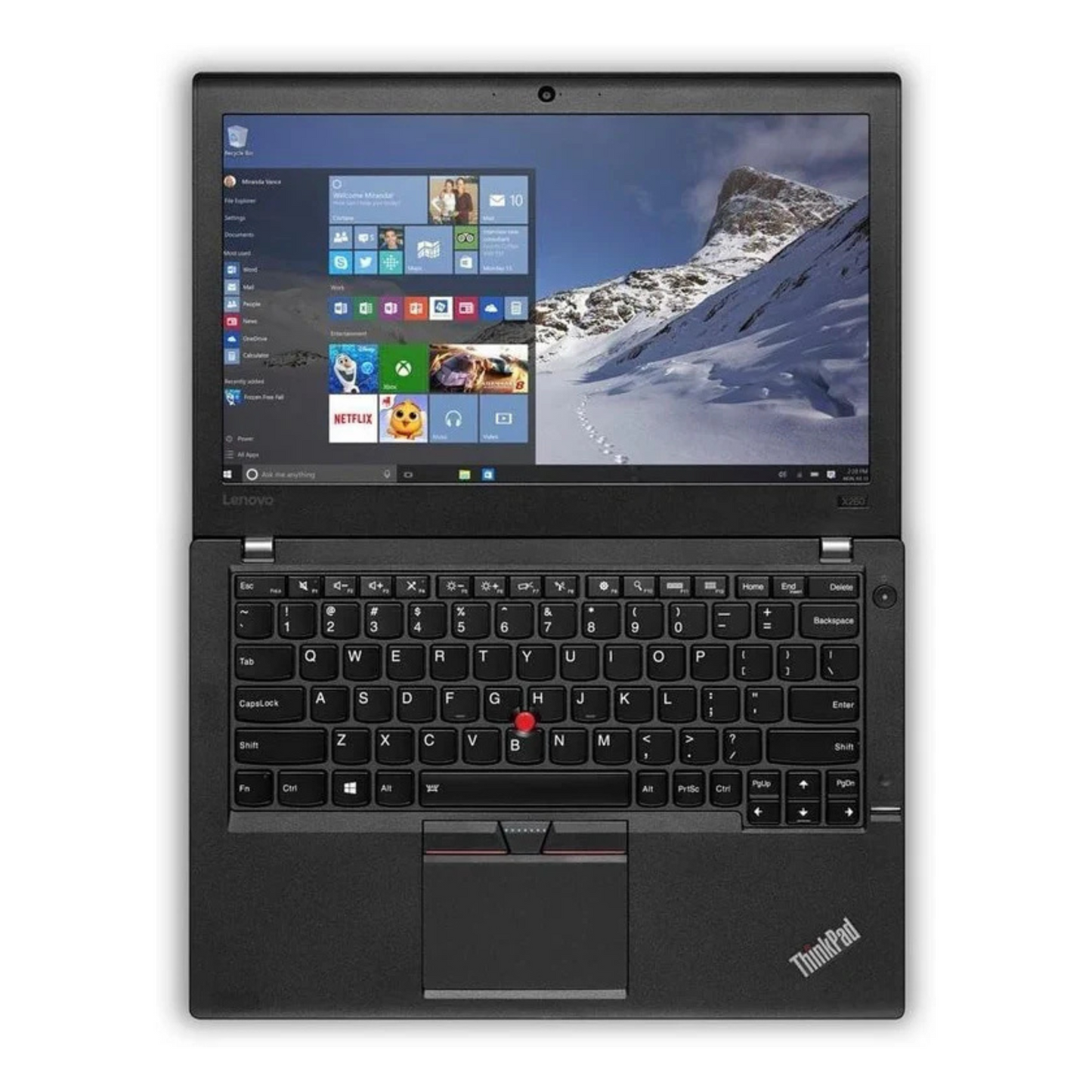 Lenovo ThinkPad X260 i7-6600U 8GB RAM 256GB SSD 12.5" HD Windows 11 Pro