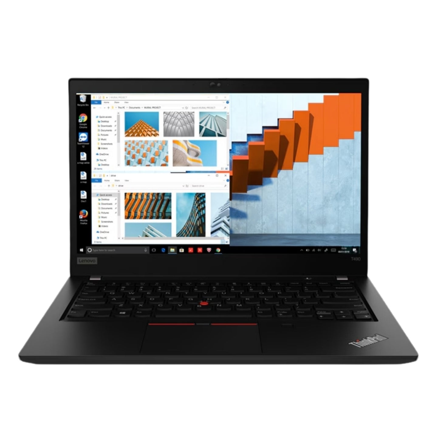 Notebook Lenovo ThinkPad T490 – i5-8365U, 8GB RAM, SSD 256GB, 14” FHD, Windows 11 Pro + Adaptador Wi-Fi USB de Regalo